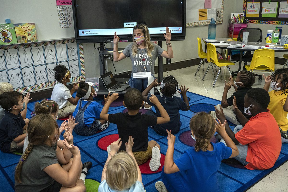 Temple students lead county schools in writing test improvement