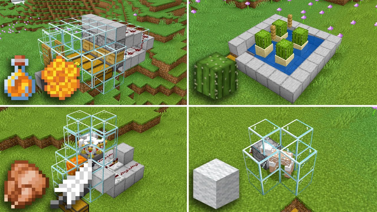 Best Automatic Farms in Minecraft: Complete Survival Farming Guide
